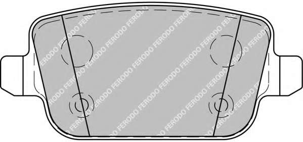Комплект тормозных колодок, дисковый тормоз
