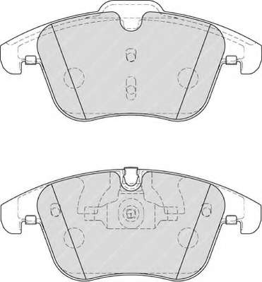 Комплект тормозных колодок, дисковый тормоз