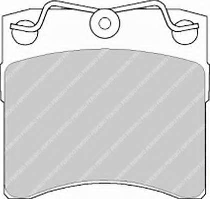 Комплект тормозных колодок, дисковый тормоз