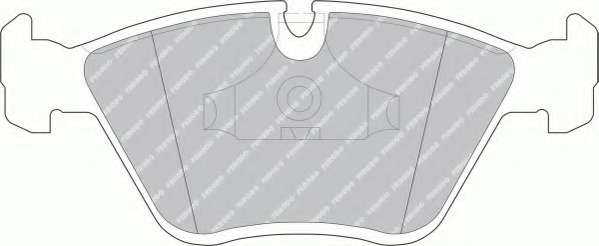 Комплект тормозных колодок, дисковый тормоз