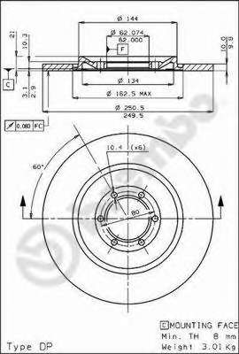Тормозной диск