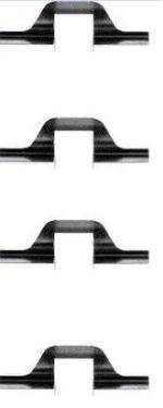 Комплектующие, колодки дискового тормоза