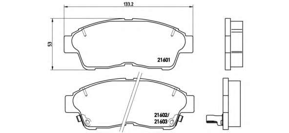 Гальмiвна накладка