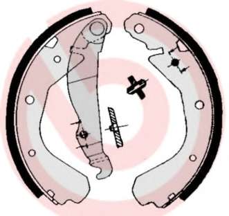 Комплект тормозных колодок