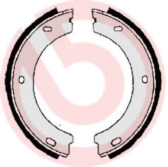 Комплект тормозных колодок, стояночная тормозная система