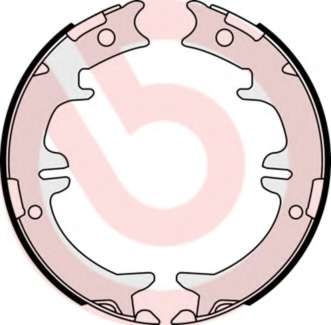 Комплект тормозных колодок, стояночная тормозная система