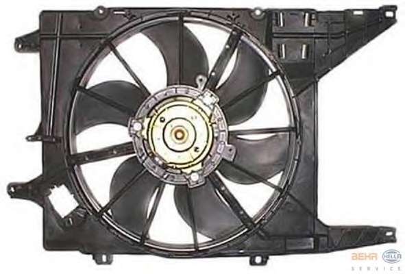 Вентилятор, охлаждение двигателя