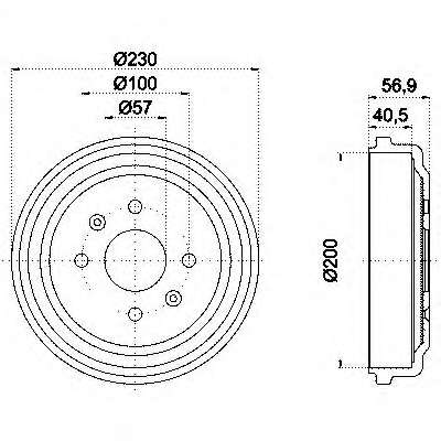 Тормозной барабан