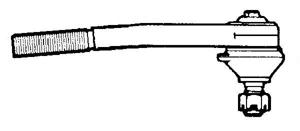 Наконечник поперечной рулевой тяги