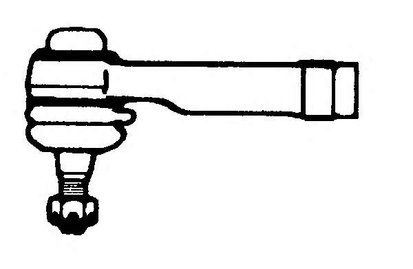 Наконечник поперечной рулевой тяги