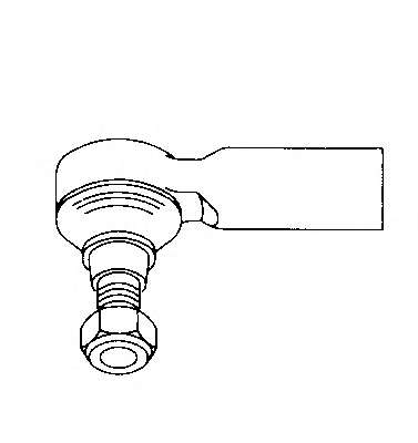 Наконечник поперечной рулевой тяги