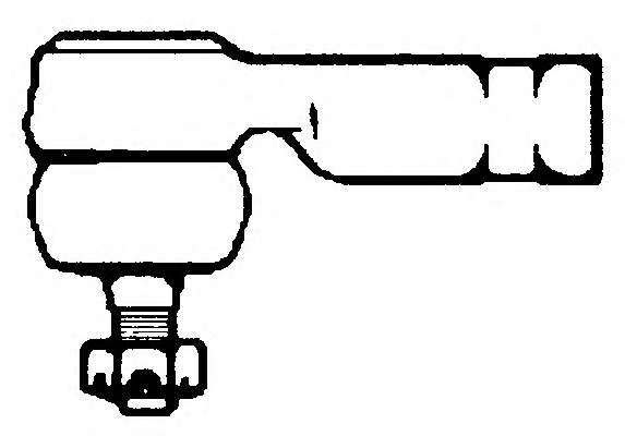 Наконечник поперечной рулевой тяги