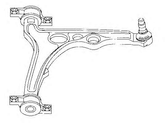 Рычаг независимой подвески колеса, подвеска колеса