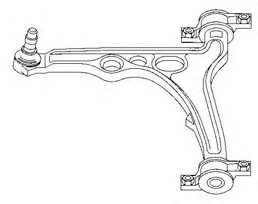 Рычаг независимой подвески колеса, подвеска колеса