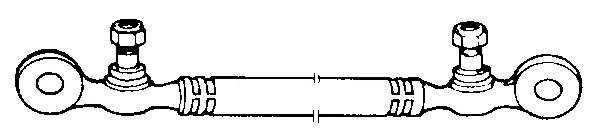 Поперечная рулевая тяга