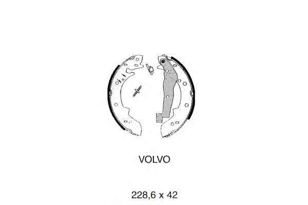 Комплект тормозных колодок