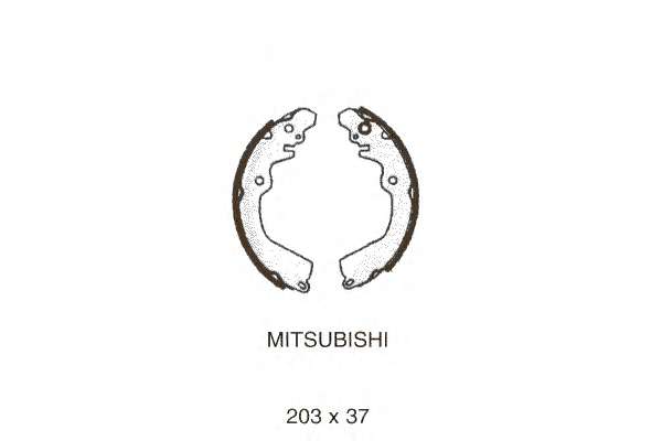 Комплект тормозных колодок