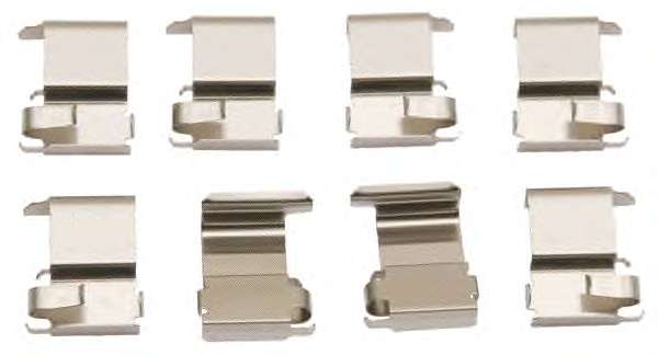 Комплектующие, колодки дискового тормоза