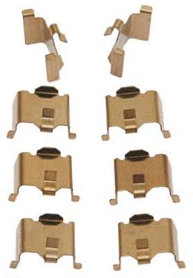 Комплектующие, колодки дискового тормоза