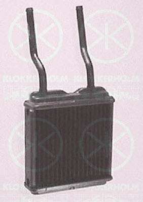 Теплообменник, отопление салона