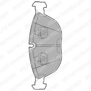 Колодки тормозные (передние) Audi A8/BMW 7 (E38)/VW Golf IV 94- (Continental)