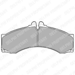 Колодки тормозные (передние/задние) MB Sprinter (901-905) 208-616 95-/VW LT 96-06