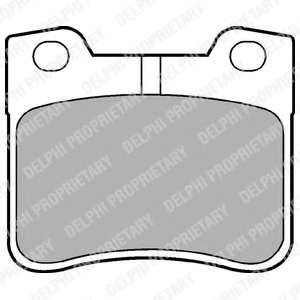 Комплект тормозных колодок, дисковый тормоз