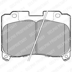 Комплект тормозных колодок, дисковый тормоз
