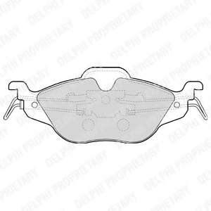 Комплект тормозных колодок, дисковый тормоз