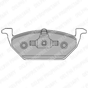 Колодки тормозные (передние) Audi A3 97-03/Skoda Fabia I/VW Golf 97-08 (Continental)