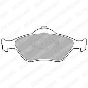 Колодки тормозные (передние) Ford Connect 02-13/Fiesta/Puma 95-03/Focus 02-04/Ka 01-08 (Continental)
