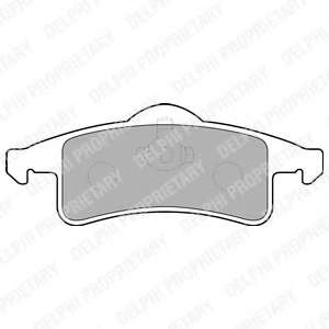 Колодки тормозные (задние) Jeep Grand Cherokee II 99-05 (Continental)