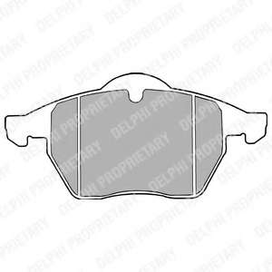 Комплект тормозных колодок, дисковый тормоз