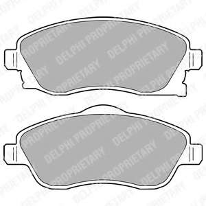 Колодки тормозные (передние) Opel Combo 01-04 (Trw)