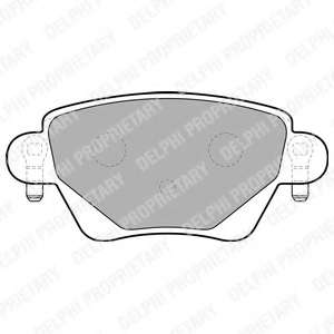 Комплект тормозных колодок, дисковый тормоз
