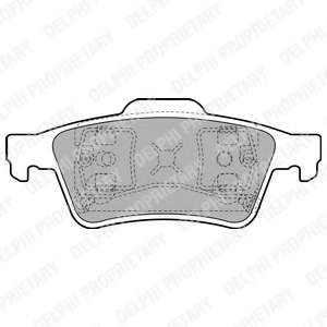 Комплект тормозных колодок, дисковый тормоз
