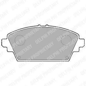 Комплект тормозных колодок, дисковый тормоз