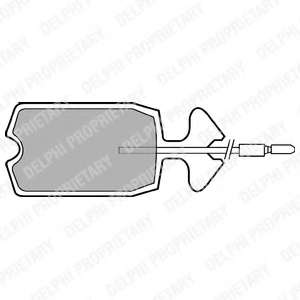 Комплект тормозных колодок, дисковый тормоз