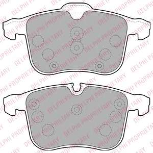 Комплект тормозных колодок, дисковый тормоз