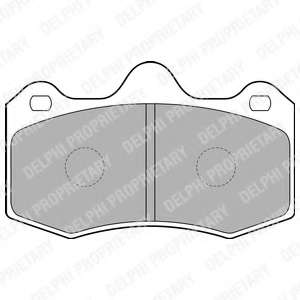 Комплект тормозных колодок, дисковый тормоз