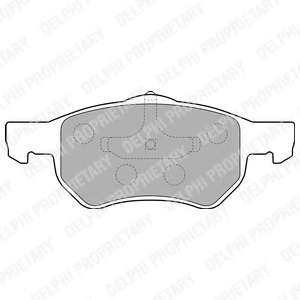 Комплект тормозных колодок, дисковый тормоз