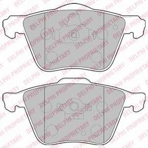 Колодки тормозные (передние) Volvo XC70/XC90 02-14 (Continental)