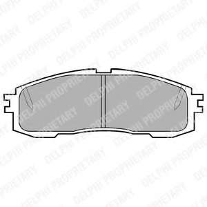 Комплект тормозных колодок, дисковый тормоз