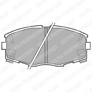 Комплект тормозных колодок, дисковый тормоз