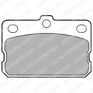 Комплект тормозных колодок, дисковый тормоз