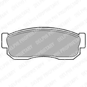 Комплект тормозных колодок, дисковый тормоз
