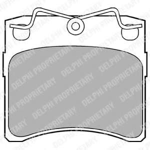 Комплект тормозных колодок, дисковый тормоз