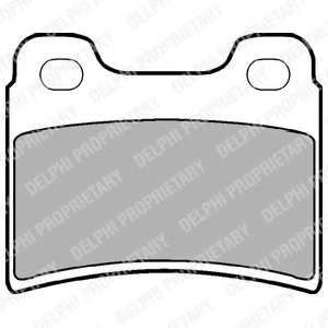 Комплект тормозных колодок, дисковый тормоз