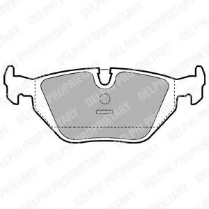 Комплект тормозных колодок, дисковый тормоз