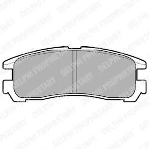Комплект тормозных колодок, дисковый тормоз